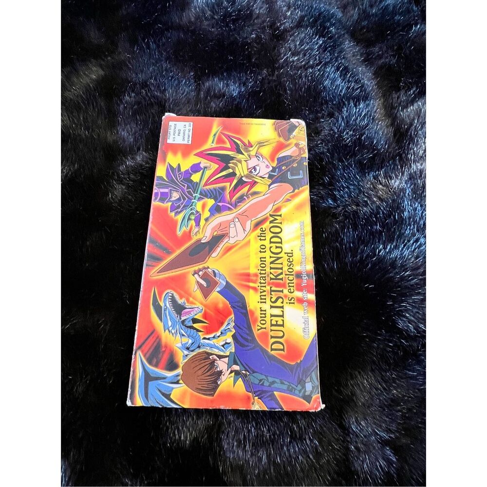 Yu-Gi-Oh Anime VHS Tape King of Games Invitation Duelist Kingdom -RARE PROMO ‘96
